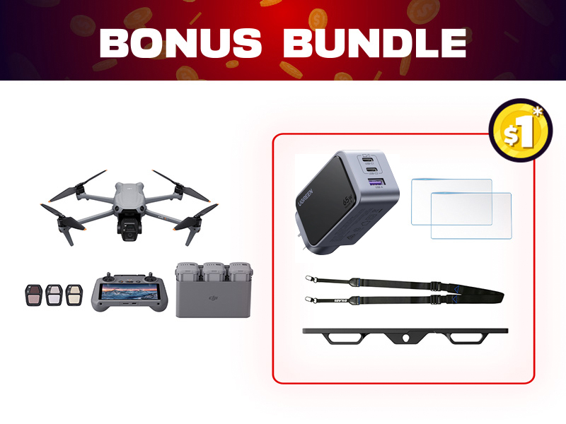 DJI Air 3S Fly More Combo + $1 Bonus Bundle